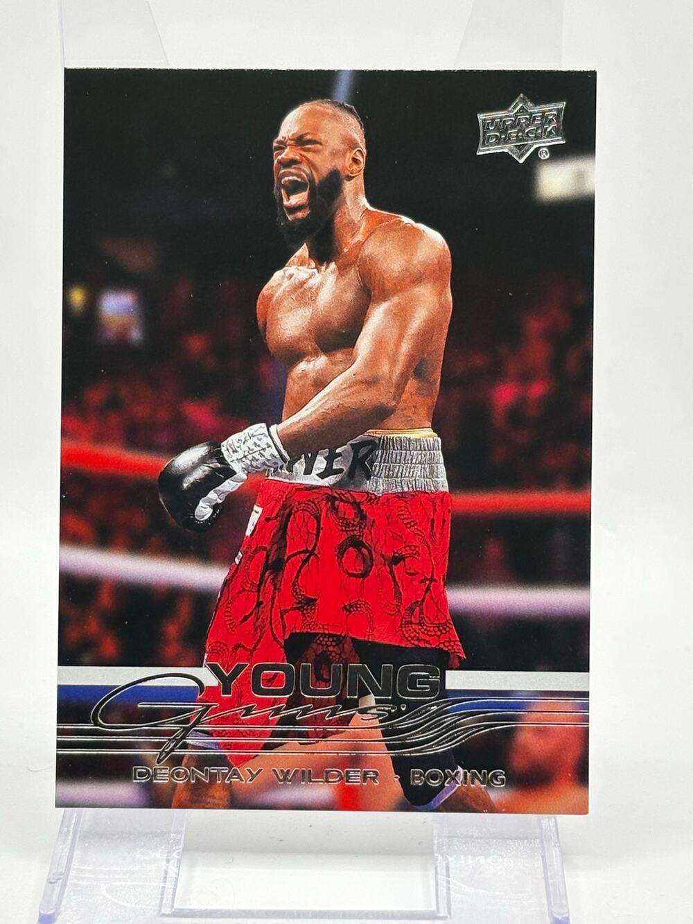 2026 Upper Deck Goodwin Champions Deontay Wilder Young Guns Boxing